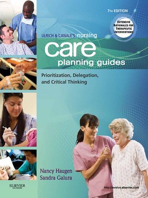 cover image of Ulrich & Canale's Nursing Care Planning Guides--E-Book